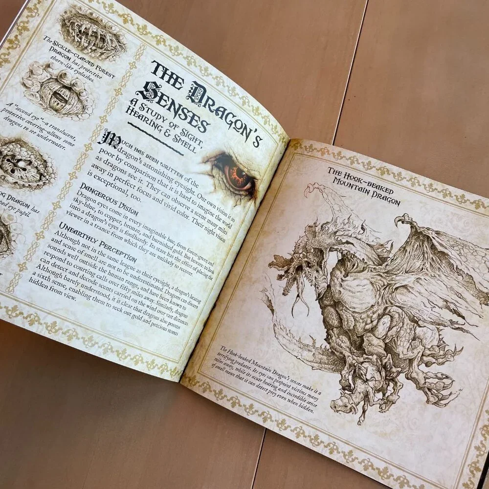 Bundle of 2 Kids‎ Dragon Books - Dragonology & The Book of Dragons